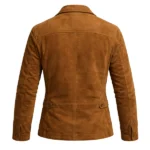 The Adventures of Cliff Booth Brown Suede Jacket