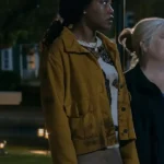 The Burbs Keke Palmer Mustard Jacket