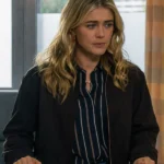 The Hunting Party S02 Melissa Roxburgh Cotton Bomber Jacket