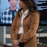 The Rookie S08 Alyssa Diaz Suede Leather Jacket