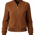 The_Rookie_Mekia_Cox_Brown_Jacket