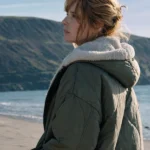Under Salt Marsh Jackie Ellis Green Puffer Jacket