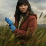 Under Salt Marsh Naomi Yang Maroon Jacket