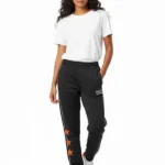 Women Marty Supreme A24 Track Black Pant