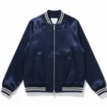 Womens Bomber Blue Jacket