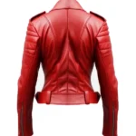 Womens_Slimfit_Red_Biker_Leather_Jacket_Back