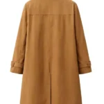 Zara Dunne Steal 2026 Brown Coat Back