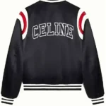 2026 Kim Tae Hyung Black Varsity Jacket Back