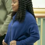 Abbott Elementary Janine Teagues Blue Jacket