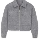 Amanda Rollins Law and Order SVU S27 Grey Wool Jacket