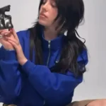 Billie Eilish Fragrance Line Classic Blue Jacket