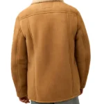 Brilliant Minds S02 Micah Joe Parker Brown Jacket Back