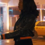 Brilliant Minds S02 Tamberla Perry Black Jacket