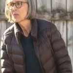 Chicago PD Trudy Platt Brown Puffer Jacket