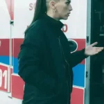 Claudia Salas Salvador Black Bomber Jacket