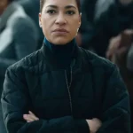 Criminal Record S02 Cush Jumbo Black Bomber Jacket