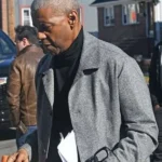 Denzel Washington Here Comes the Flood Grey Wool Jacket