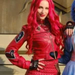 Descendants Wicked Wonderland Kylie Cantrall Red Heart Leather Jacket