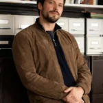 Drops of God S02 Tom Wozniczka Brown Bomber Jacket