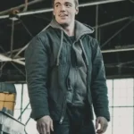 Gabriel Basso The Night Agent Peter Sutherland Grey Cotton Jacket