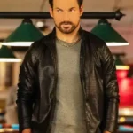 Giacomo Gianniotti Wild Cards Leather Jacket