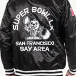 Good Morning America Michael Strahan Varsity Jacket Back