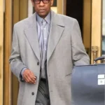 Here Comes the Flood Denzel Washington Grey Coat