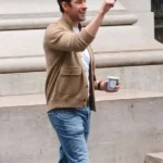 Jack Ryan Movie Beige Wool Jacket