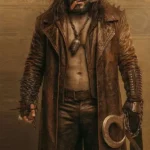 Jason Momoa Supergirl Brown Leather Coat