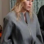 Kelli Giddish Law and Order SVU Grey Jacket