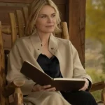 Michelle Pfeiffer The Madison Beige Long Coat