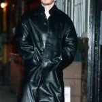NYC Jack Harlow Black Leather Coat