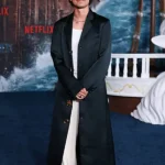 One Piece S02 Premiere Inaki Godoy Satin Black Coat