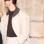 Paris Fashion Week Pierre Niney Coat