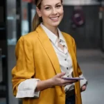 Patience Rhiannon Clements Yellow Coat