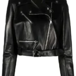 RHOBH Amanda Frances Black Leather Jacket