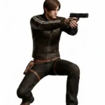 Resident Evil Requiem Leon S Kennedy Brown Jacket