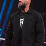 Roman Reigns WWE RAW 2026 Black Cotton Jacket