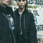 Salvador Claudia Salas Bomber Black Jacket