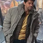 Scott Adkins Reckless Puffer Coat