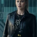 The Last Thing He Told Me Bailey Michaels Black Leather Blazer