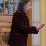 Wonder Man Ben Kingsley Maroon Velvet Blazer