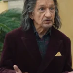 Wonder Man Ben Kingsley Velvet Maroon Blazer