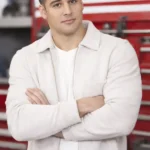 9-1-1 Eddie Diaz White Wool Jacket