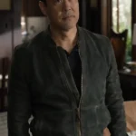 9-1-1 Kenneth Choi Suede Green Jacket