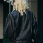 Abigail Reese The Madison Black Leather Jacket Back