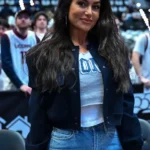 Basketball Game 2026 Molly Qerim Cropped Jacket