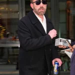 Ben Affleck Black Peacoat