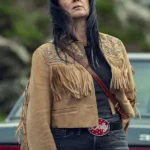 Bronagh Gallagher How to Get to Heaven from Belfast Fringe Brown Jacket