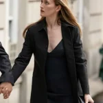 Carolyn Bessette Love Story Black Trench Coat